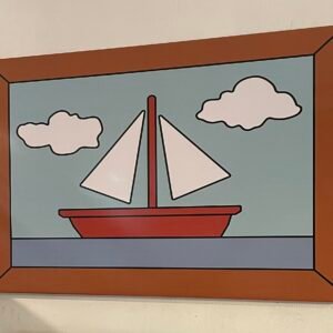 Cuadro en bastidor - Barco Simpsons